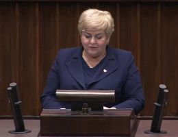 Posłanka Małgorzata Pępek - Wystąpienie z dnia 16 stycznia 2024 roku.