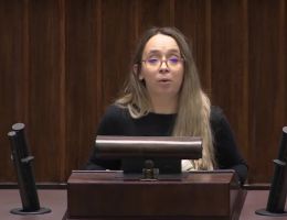 Posłanka Marcelina Zawisza - Wystąpienie z dnia 16 stycznia 2024 roku.