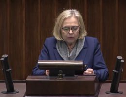 Posłanka Wanda Nowicka - Wystąpienie z dnia 16 stycznia 2024 roku.