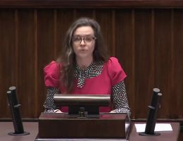 Posłanka Klaudia Jachira - Oświadczenie z dnia 18 stycznia 2024 roku.