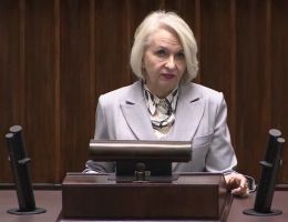 Posłanka Elżbieta Gapińska - Wystąpienie z dnia 25 stycznia 2024 roku.