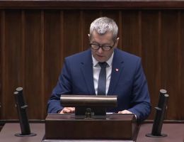 Poseł Henryk Szopiński - Wystąpienie z dnia 25 stycznia 2024 roku.