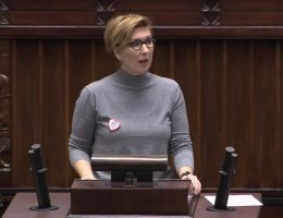 Posłanka Katarzyna Osos - Wystąpienie z dnia 25 stycznia 2024 roku.