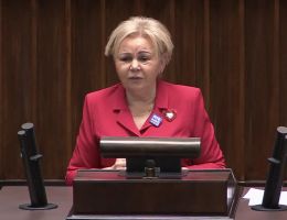 Posłanka Krystyna Skowrońska - Wystąpienie z dnia 25 stycznia 2024 roku.