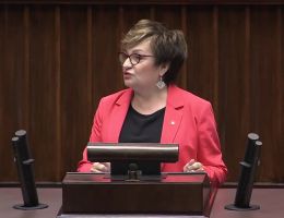 Posłanka Mirosława Nykiel - Wystąpienie z dnia 25 stycznia 2024 roku.