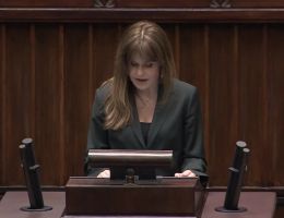 Posłanka Dorota Olko - Wystąpienie z dnia 25 stycznia 2024 roku.