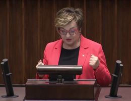 Posłanka Mirosława Nykiel - Wystąpienie z dnia 25 stycznia 2024 roku.