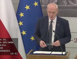 Senator Leszek Czarnobaj - Wystąpienie z dnia 31 lipca 2024 roku.