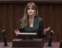 Posłanka Dorota Olko - Oświadczenie z dnia 25 stycznia 2024 roku.