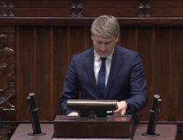 Poseł Marcin Skonieczka - Oświadczenie z dnia 25 stycznia 2024 roku.