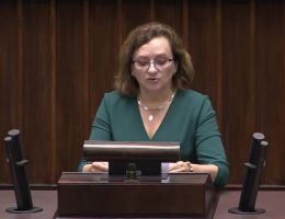Posłanka Agata Wojtyszek - Wystąpienie z dnia 26 stycznia 2024 roku.