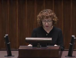 Posłanka Daria Gosek-Popiołek - Wystąpienie z dnia 26 stycznia 2024 roku.