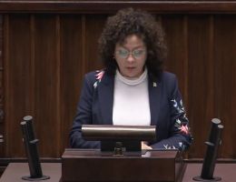 Posłanka Elżbieta Burkiewicz - Wystąpienie z dnia 26 stycznia 2024 roku.