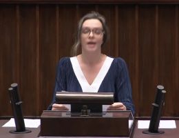Posłanka Klaudia Jachira - Oświadczenie z dnia 26 stycznia 2024 roku.