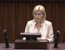 Posłanka Barbara Okuła - Wystąpienie z dnia 07 lutego 2024 roku.