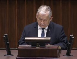 Poseł Aleksander Mikołaj Mrówczyński - Oświadczenie z dnia 07 lutego 2024 roku.