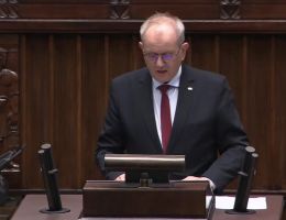 Poseł Fryderyk Sylwester Kapinos - Oświadczenie z dnia 07 lutego 2024 roku.