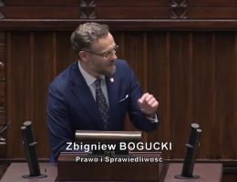 Poseł Zbigniew Bogucki - Wystąpienie z dnia 08 lutego 2024 roku.