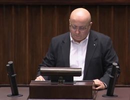 Poseł Adam Dziedzic - Oświadczenie z dnia 08 lutego 2024 roku.