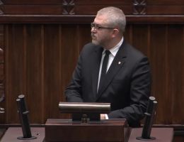 Poseł Grzegorz Braun - Oświadczenie z dnia 08 lutego 2024 roku.