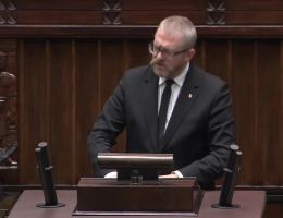 Poseł Grzegorz Braun - Wystąpienie z dnia 09 lutego 2024 roku.