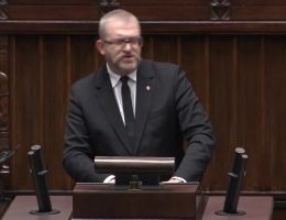 Poseł Grzegorz Braun - Wystąpienie z dnia 09 lutego 2024 roku.