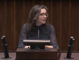 Posłanka Klaudia Jachira - Oświadczenie z dnia 09 lutego 2024 roku.