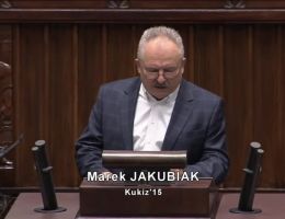 Poseł Marek Jakubiak - Wystąpienie z dnia 11 września 2024 roku.