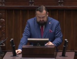 Poseł Dominik Jaśkowiec - Wystąpienie z dnia 11 września 2024 roku.