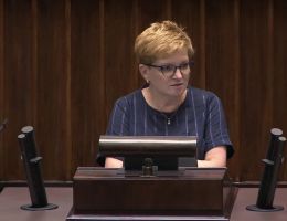 Posłanka Urszula Augustyn - Wystąpienie z dnia 11 września 2024 roku.
