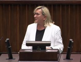 Posłanka Józefa Szczurek-Żelazko - Wystąpienie z dnia 12 września 2024 roku.