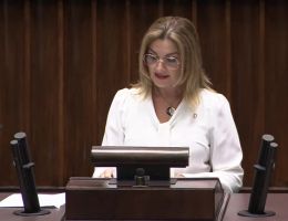 Posłanka Joanna Frydrych - Wystąpienie z dnia 12 września 2024 roku.