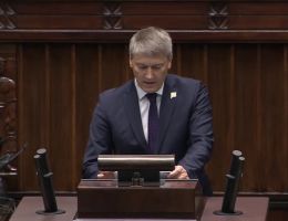 Poseł Marcin Skonieczka - Wystąpienie z dnia 13 września 2024 roku.