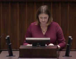 Posłanka Anna Gembicka - Wystąpienie z dnia 25 września 2024 roku.