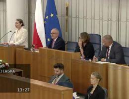 Senator Barbara Zdrojewska - Wystąpienie z dnia 25 września 2024 roku.