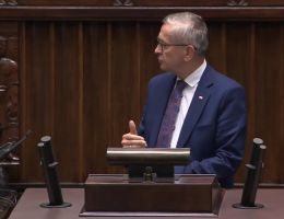 Poseł Tadeusz Tomaszewski - Wystąpienie z dnia 26 września 2024 roku.