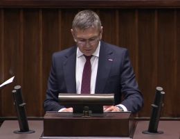 Poseł Arkadiusz Sikora - Wystąpienie z dnia 26 września 2024 roku.
