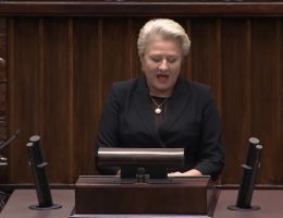 Posłanka Bożena Lisowska - Oświadczenie z dnia 27 września 2024 roku.