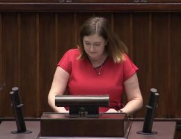 Posłanka Anna Gembicka - Wystąpienie z dnia 01 października 2024 roku.