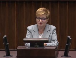 Posłanka Urszula Augustyn - Wystąpienie z dnia 01 października 2024 roku.
