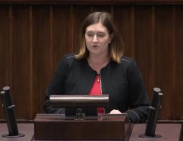 Posłanka Anna Gembicka - Wystąpienie z dnia 01 października 2024 roku.