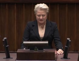 Posłanka Bożena Lisowska - Wystąpienie z dnia 01 października 2024 roku.