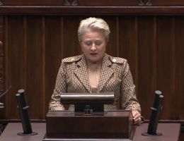 Posłanka Bożena Lisowska - Oświadczenie z dnia 01 października 2024 roku.