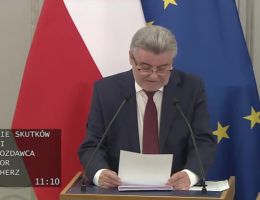 Senator Janusz Pęcherz - Wystąpienie z dnia 03 października 2024 roku.