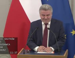 Senator Janusz Pęcherz - Wystąpienie z dnia 03 października 2024 roku.