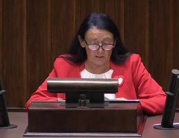 Posłanka Alicja Chybicka - Wystąpienie z dnia 10 października 2024 roku.