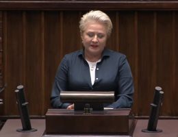 Posłanka Bożena Lisowska - Oświadczenie z dnia 10 października 2024 roku.