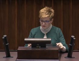 Posłanka Urszula Augustyn - Wystąpienie z dnia 11 października 2024 roku.