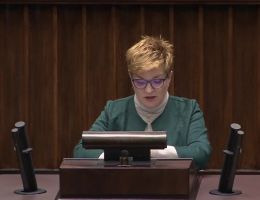 Posłanka Urszula Augustyn - Wystąpienie z dnia 11 października 2024 roku.