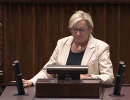 Posłanka Józefa Szczurek-Żelazko - Wystąpienie z dnia 11 października 2024 roku.